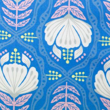Hibiskus Honeymoon by jolijou - Hibiskus auf Himmelblau